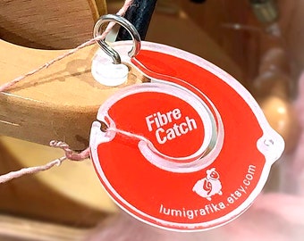 Fibre Catch - Keep Unspun Fibre Secure on the Spinning Wheel