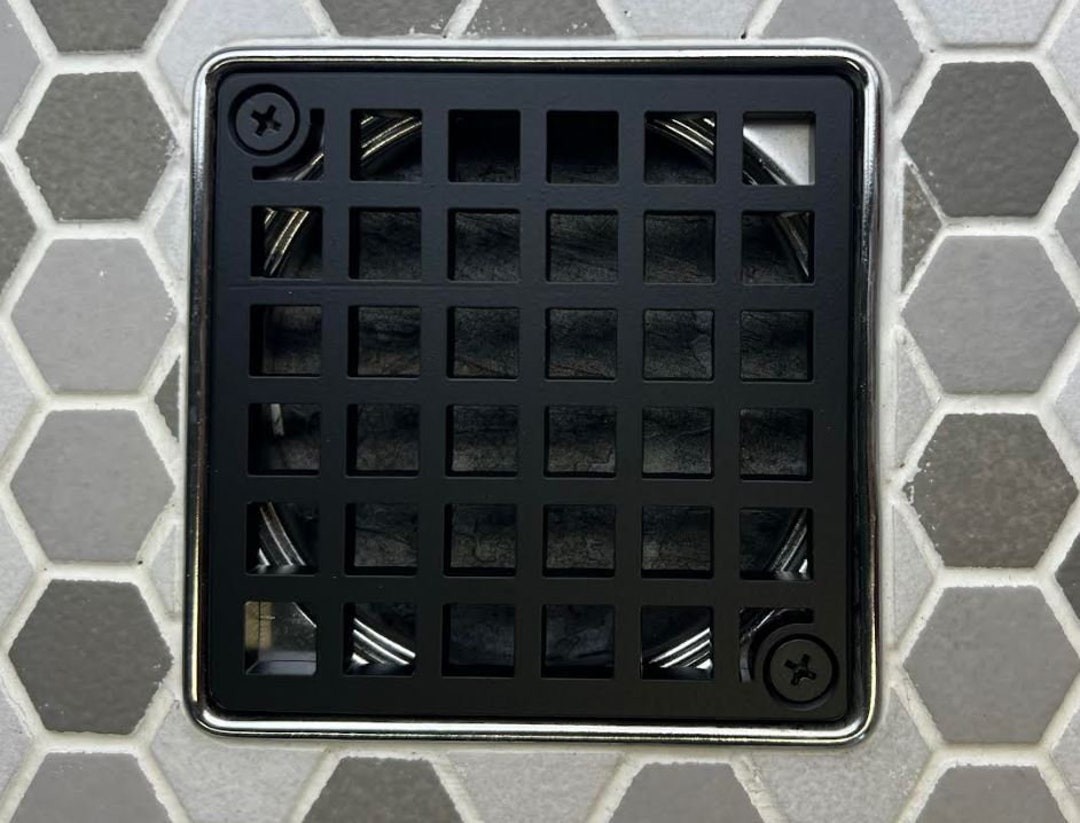 Square Shower Drain Cover, Replacement for Schluter-kerdi