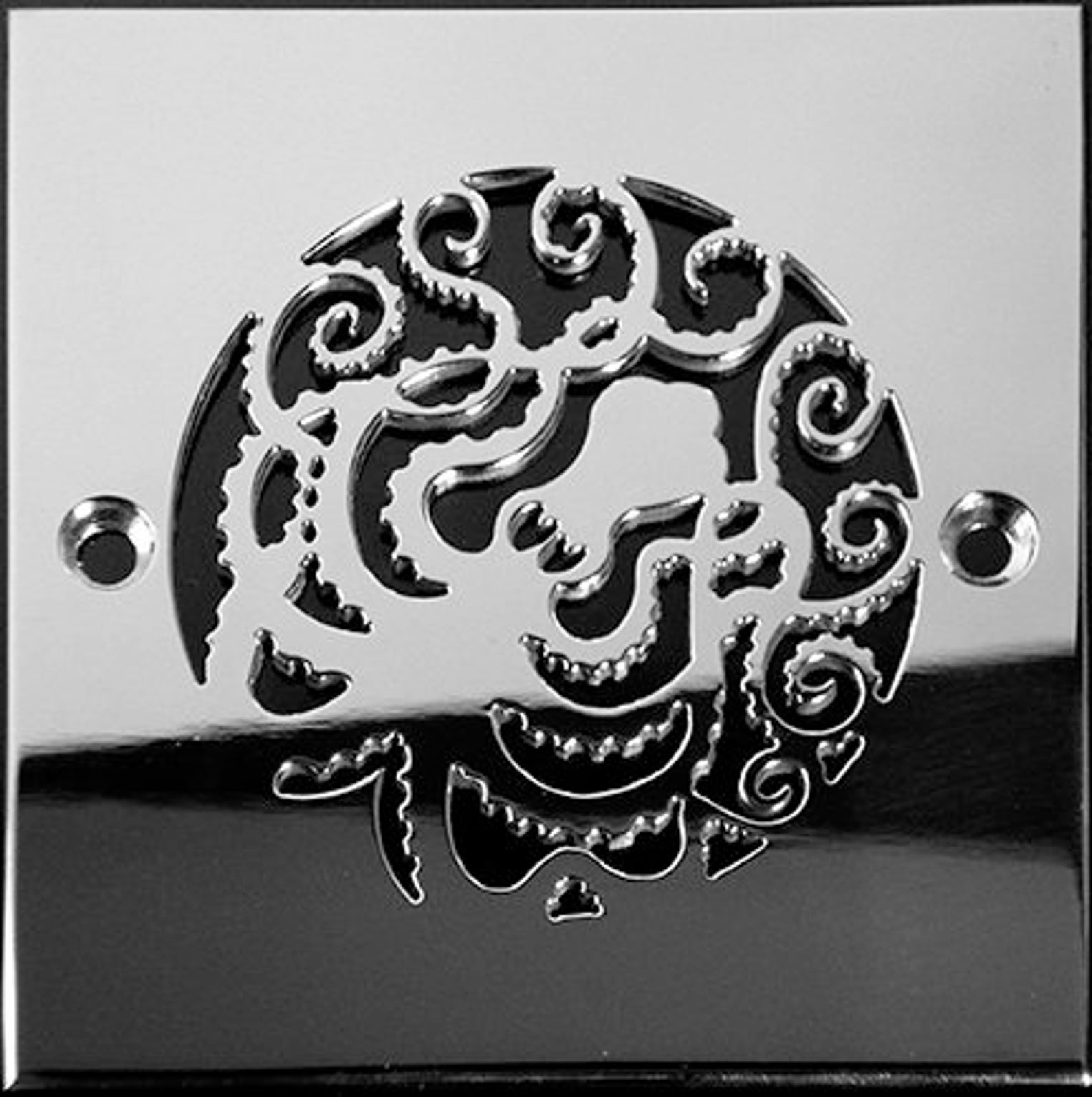 4 Inch Square Shower Drain Cover Octopus by Designer Drains Etsy