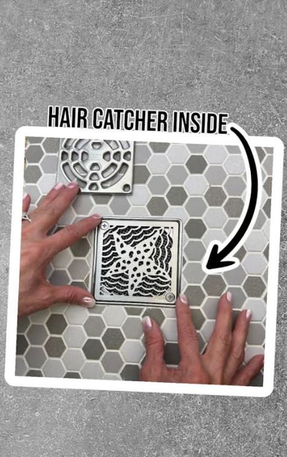 Hair Catcher Designed by Designer Drains