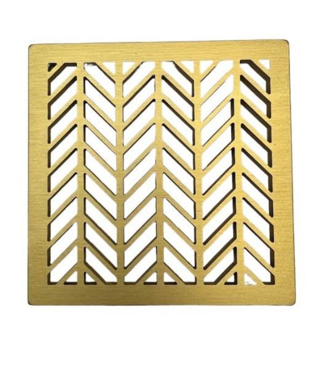 Square Shower Drain Cover 3.75 Grate Made to Fit Ebbe Etsy