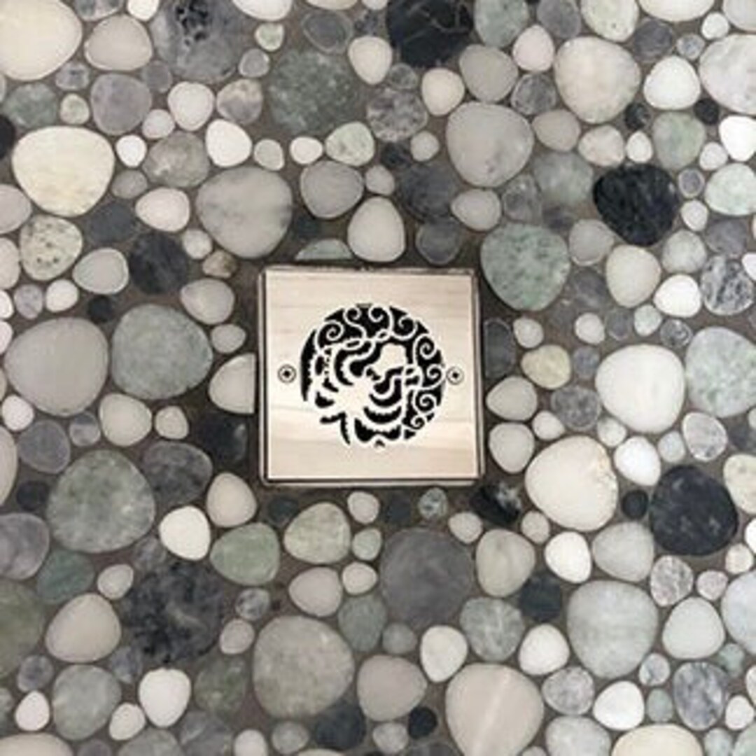 Square Shower Drain Cover Oatey Metal Trim 42320 Etsy