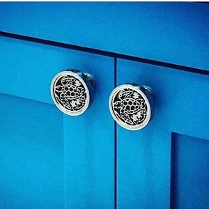 Sea Turtle Cabinet Knob | Coastal Drawer Pull | Ocean Hardware by Designer Drains