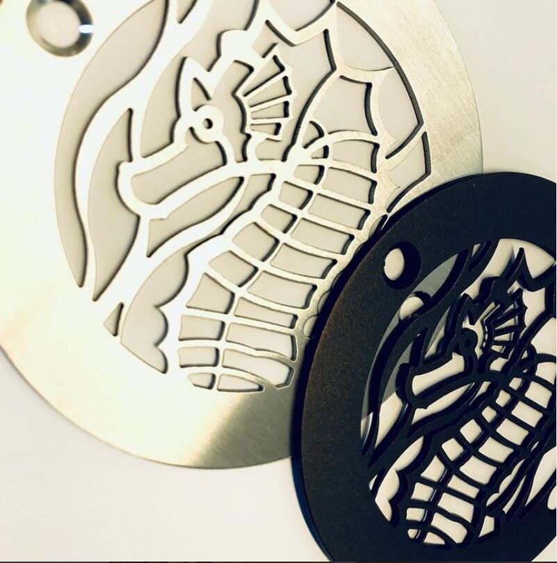 Shower Drain 4 4.25 Inch Round Seahorse Shower Drain by Etsy