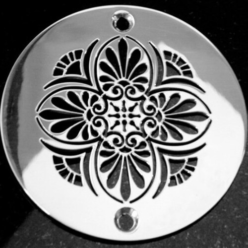 Shower Drain Cover 4.25 Inch Round Octopus Design by Etsy