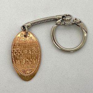 Serenity Prayer Squished Elongated Pressed Penny Keychain