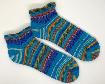Knit Socks - 0247 Aquarell