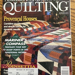 American Patchwork and Quilting Magazine December 1995
