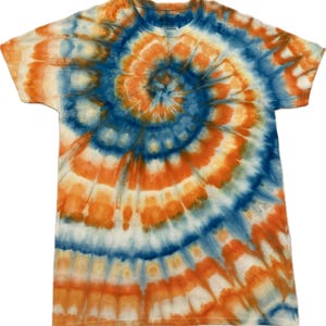 Tie Dye Cotton T-shirt Ice Dye Medium