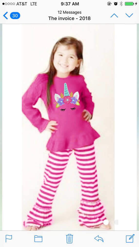 little girl ruffle pant outfits