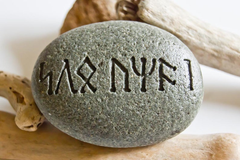 Hobbit Runestone Custom Runes stone / Lord of the Rings | Etsy