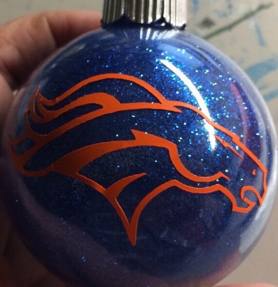 denver bronco christmas ornament etsy broncos christmas ornaments