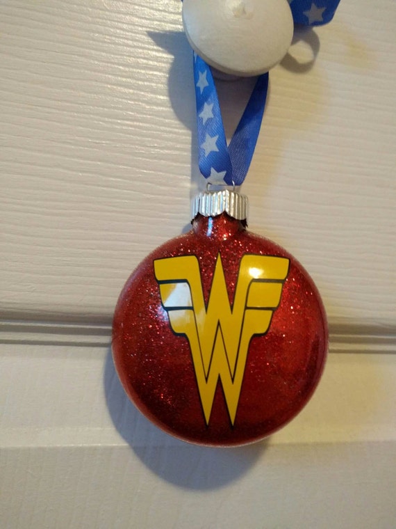 wonder woman christmas ornament