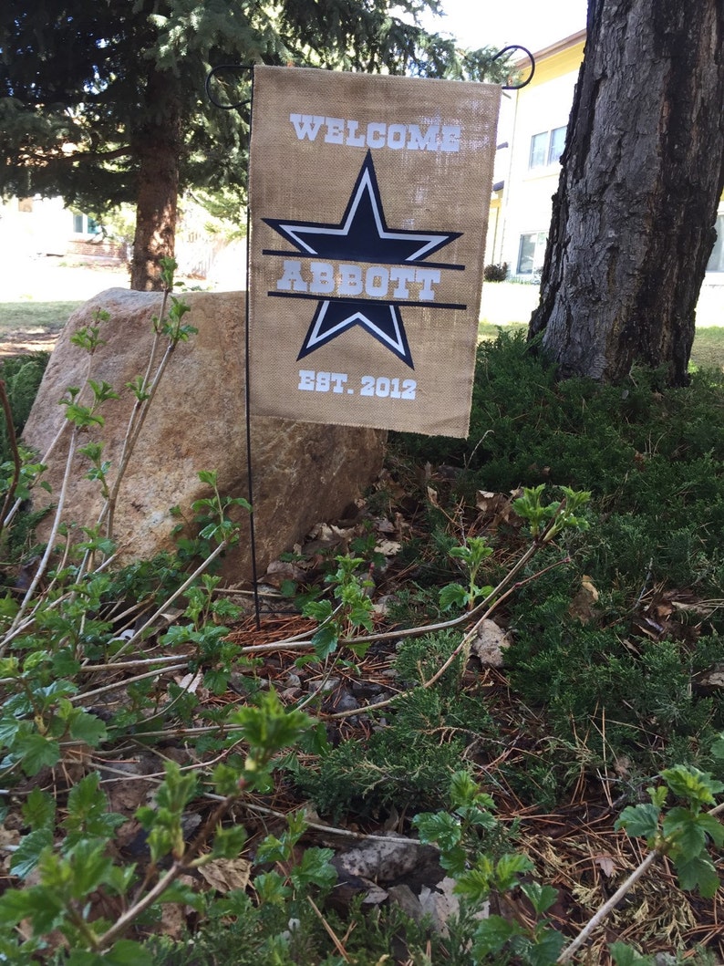 Customized Sports Team Garden Flags