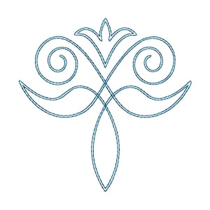 Western Cowboy Boot Toe Stitch Pattern Machine Embroidery Design - 6 Sizes  #1203