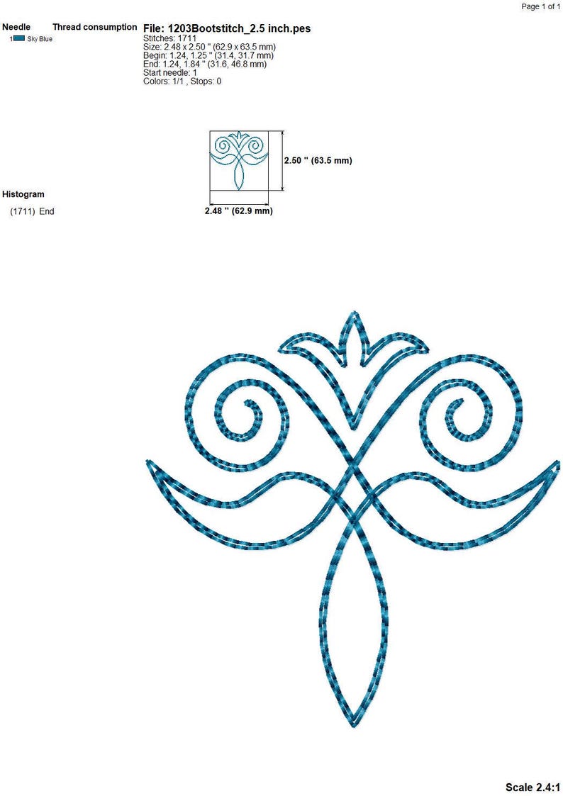 Western Cowboy Boot Toe Stitch Pattern Machine Embroidery Design - 6 ...