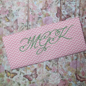 Embroidery Font Design,  Fancy Monogram font set in four sizes, #384