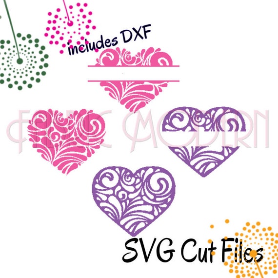 Download VALENTINE Silhouette svg cutting file monogram or name ...