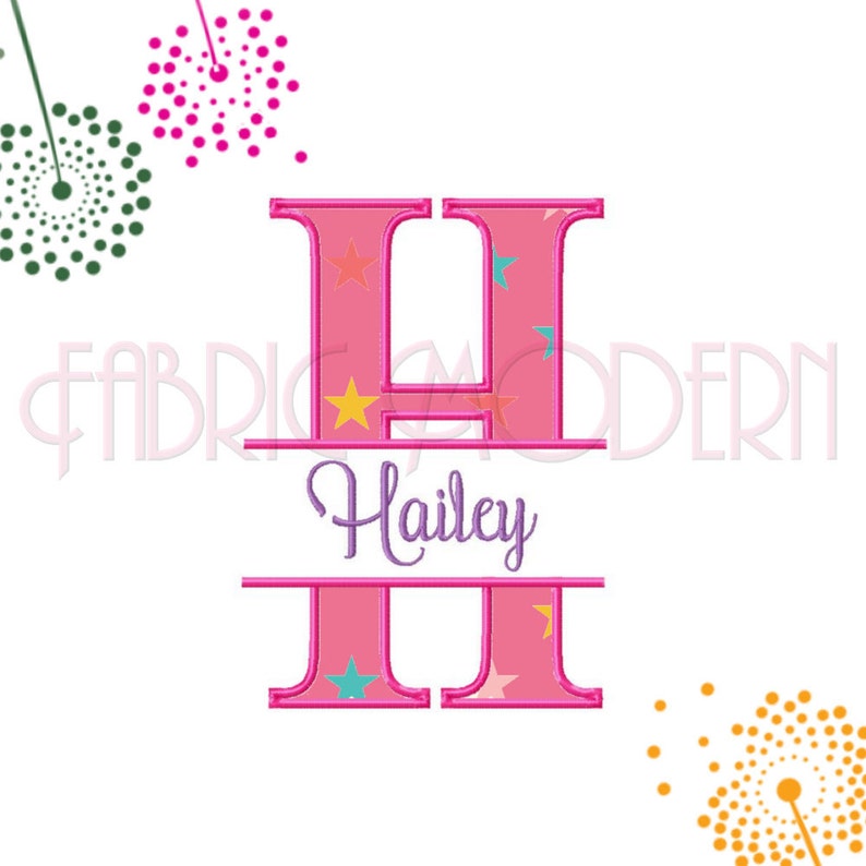 Download SPLIT applique' alphabet MONOGRAM Embroidery Font Design ...
