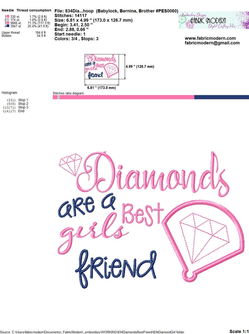 BASEBALL Diamond are a girls best friend Applique' embroidery Design digital embroidery sports design sports fan applique' 834 image 3