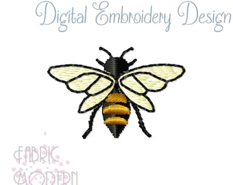 Little honey BEE Machine Embroidery Design #1082