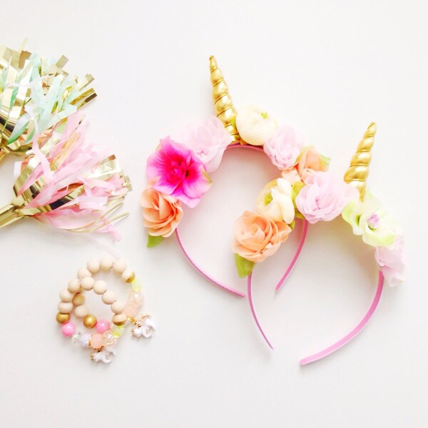 Unicorn headband, unicorn, unicorn crown, pink unicorn headband, headband