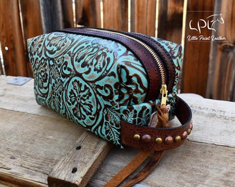 Tournesol avec outils Crème buckstitched Western en cuir femme Spur Straps