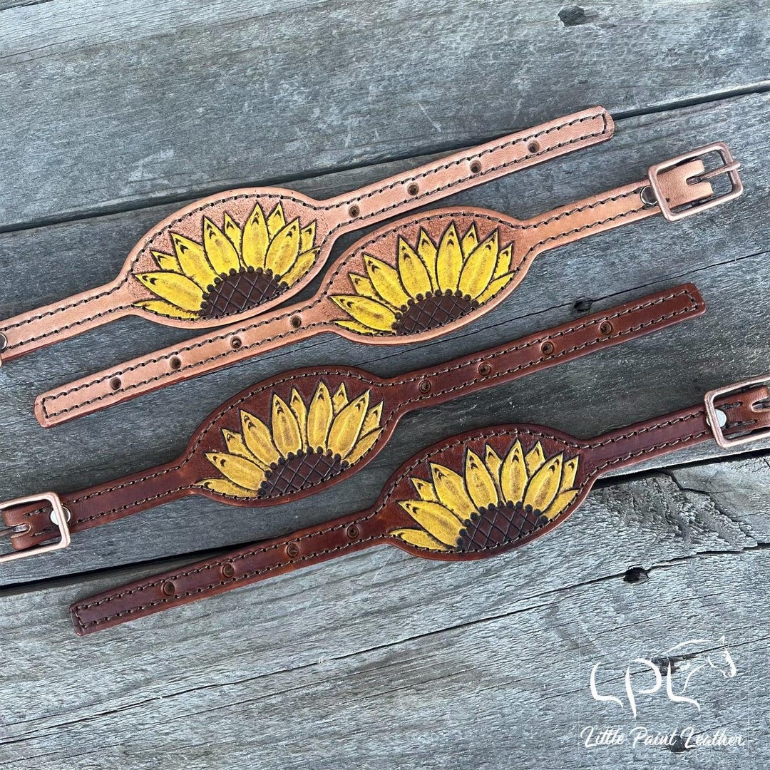 Hobbles En Cuir Marron Smith Saddlery, Finition étrier - équipement Cheval US