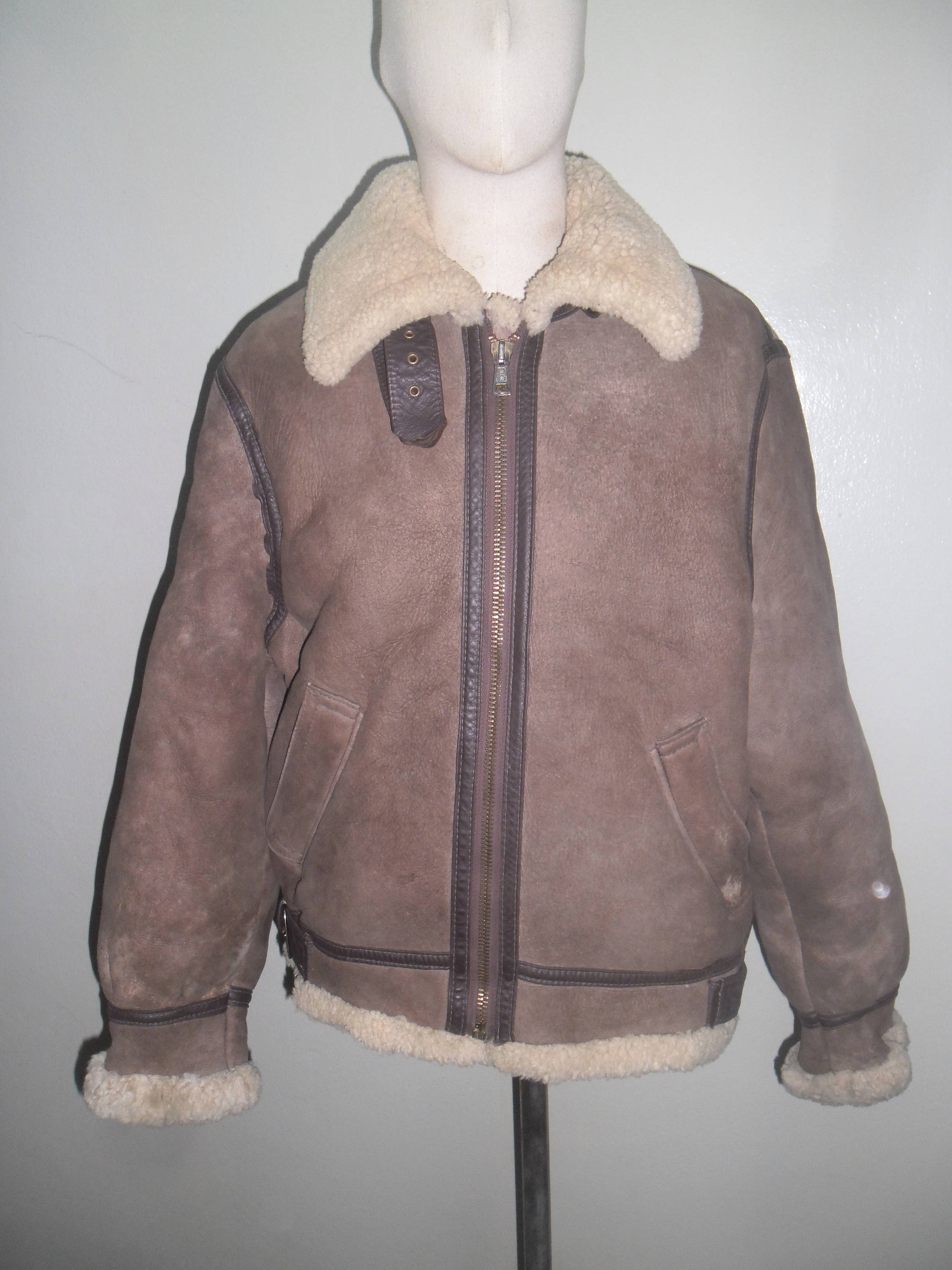 sheep wool bomber jacket