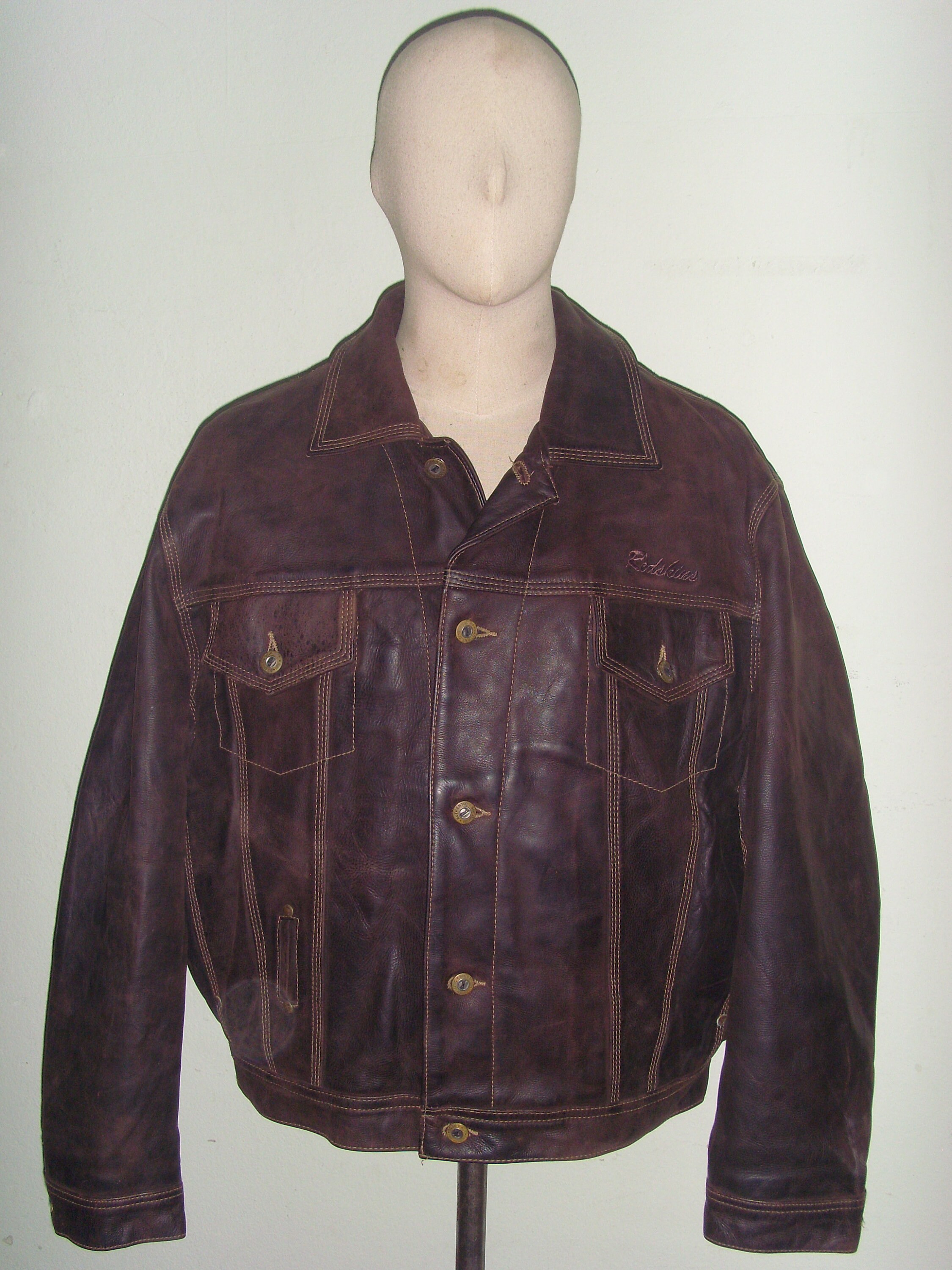 redskins jacket leather