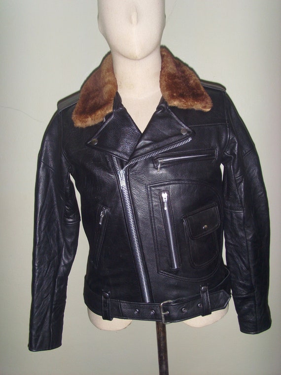 leather jacket size 24