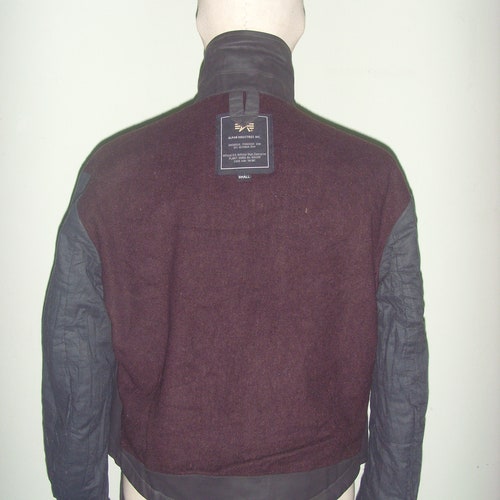 Scarce Alpha Industrie Inc Cotton Jacket , US Defense Dept Contractor , Dark Grey Color , made in USA , Size shops S , Incredible Condition