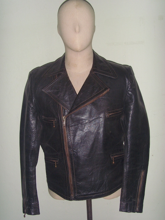 german leather motorcycle jacket