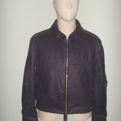 Scarce Alpha Industrie Inc Cotton Jacket , US Defense Dept Contractor , Dark Grey Color , made in USA , Size shops S , Incredible Condition