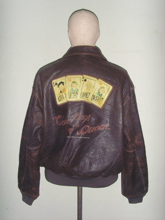 Scarce Vintage AVIREX Flying Leather 