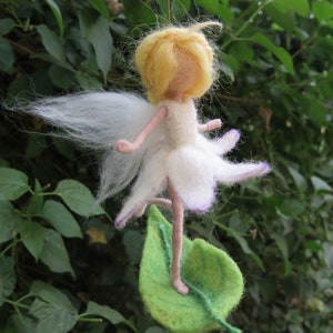 Needle felted fairy, Waldorf inspired fairy