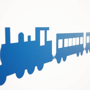 Steam Train Vinyl Wall Art Decals/Stickers - Various Colours