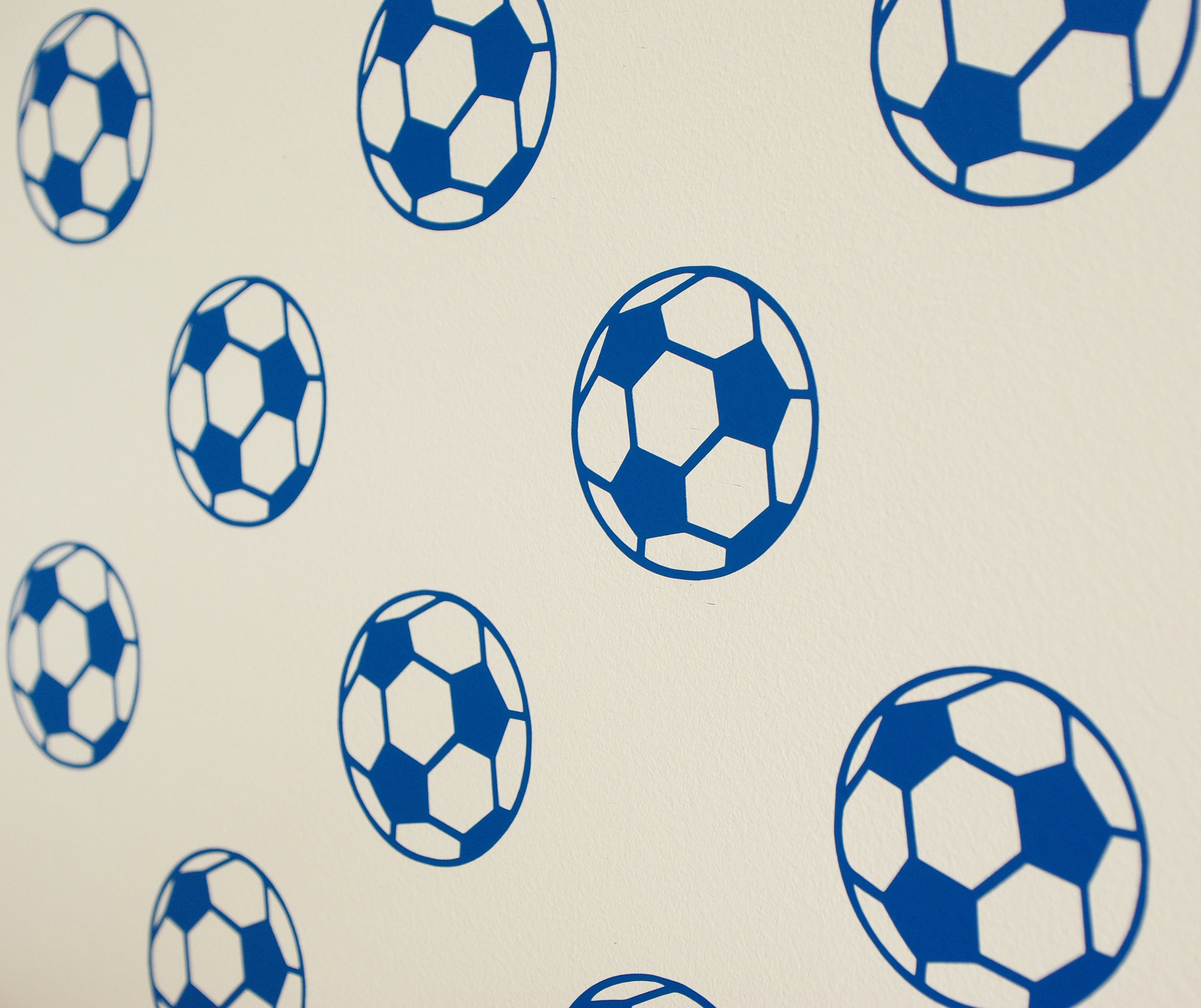 Football Vinyl Wall Art Decals/Stickers Various Colours & Etsy