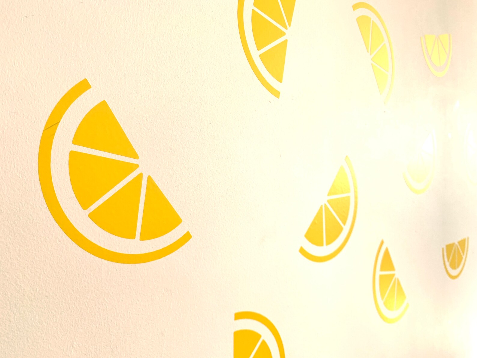 Lemon / Lime Slice Citrus Wall Art Decals/stickers Various - Etsy UK