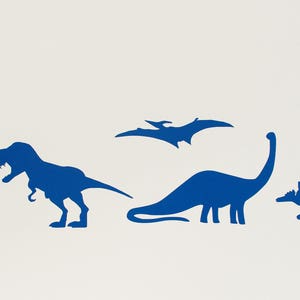 Dinosaur Vinyl Wall Art Decals/Stickers - Various Colours