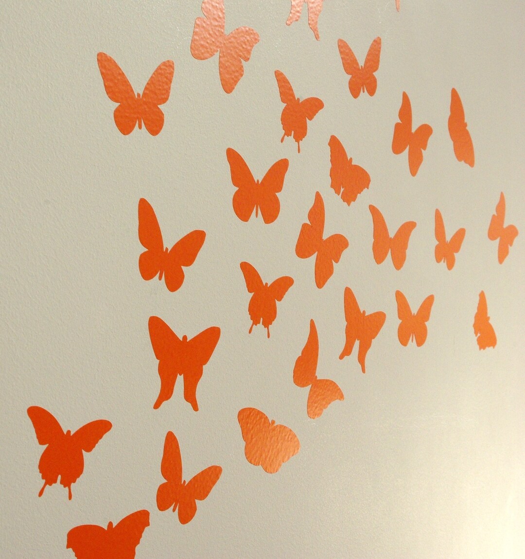Butterfly Vinyl Wall Art Decals/stickers Various Colours & Sizes Etsy