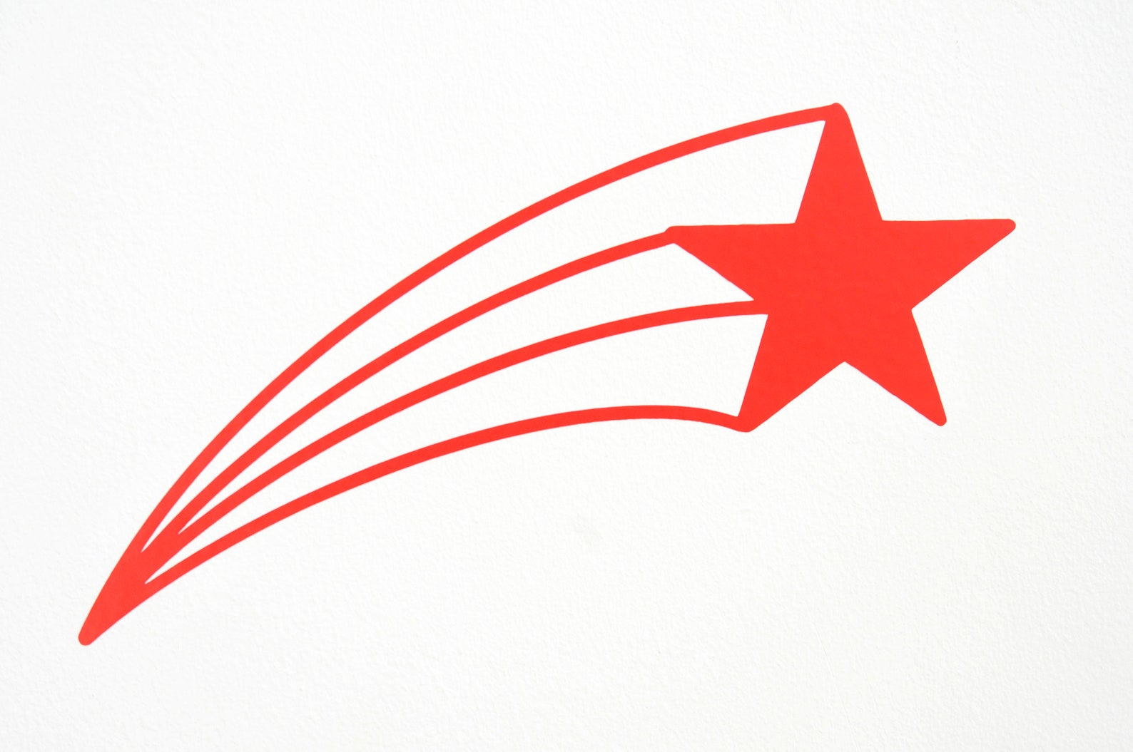 Shooting Star Wall Art Decals/stickers Various Colours & Etsy Ireland
