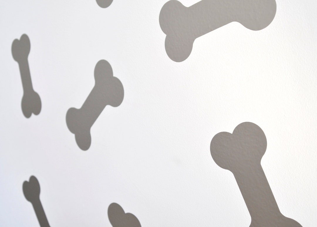 Bones / Dog Bone Wall Art Decals/stickers Various Colours & Sizes Etsy