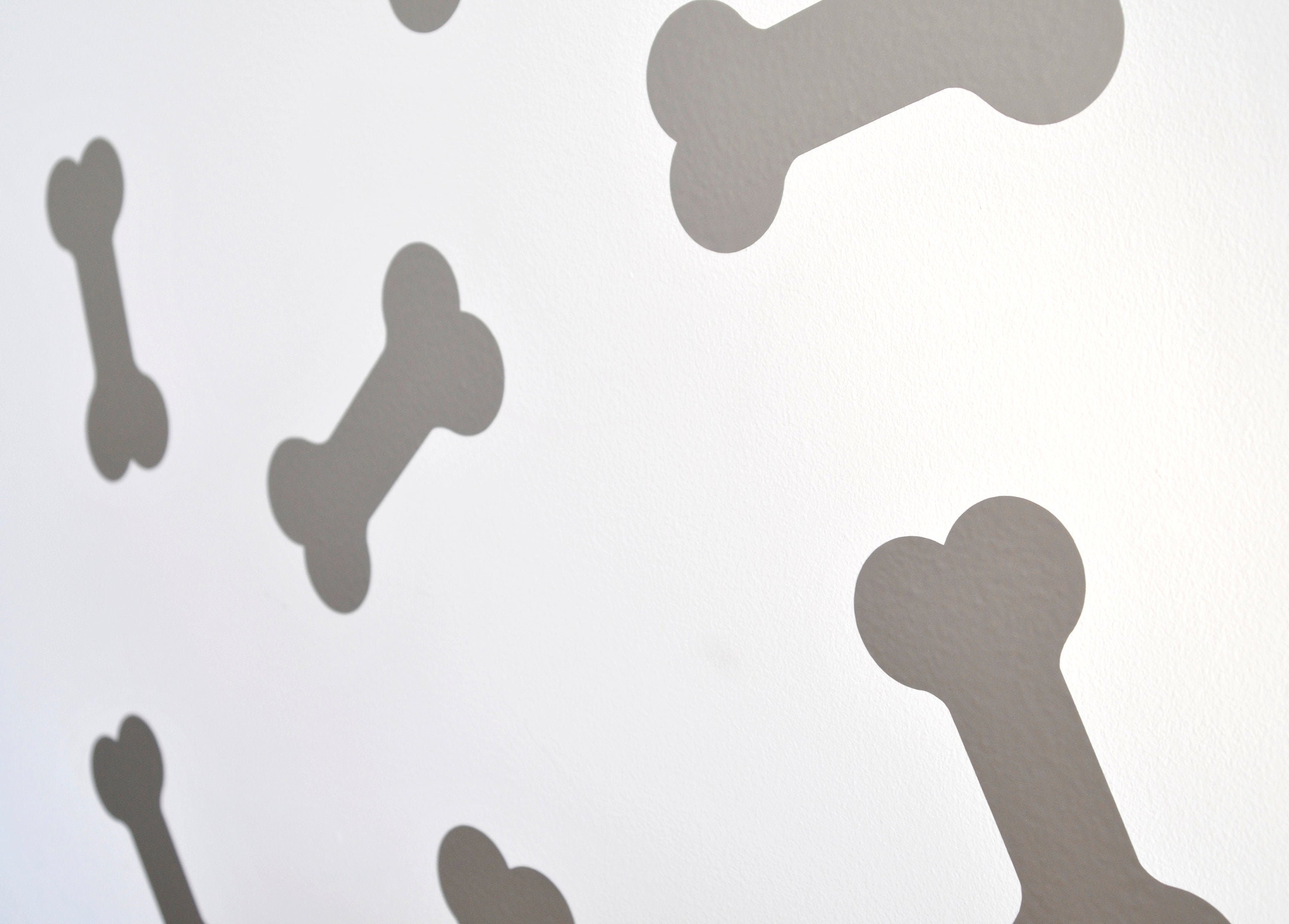 Bones / Dog Bone Wall Art Decals/stickers Various Colours & | Etsy UK