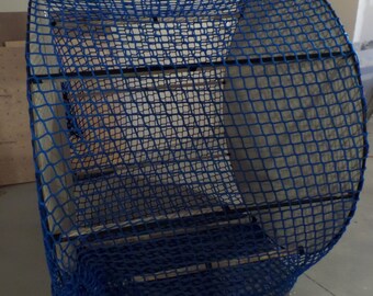 Slow Feed Hay Net For Round Bales 2 1 4 Heavy Duty Etsy