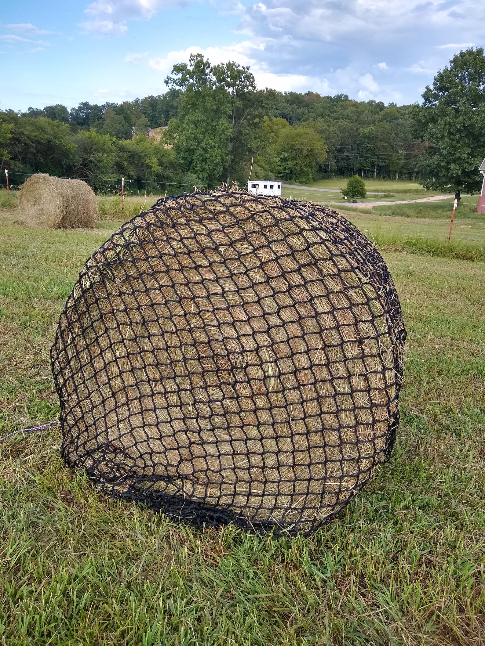 Slow Feed Hay Nets for Round Bales 21/4 Holes for Slow Etsy
