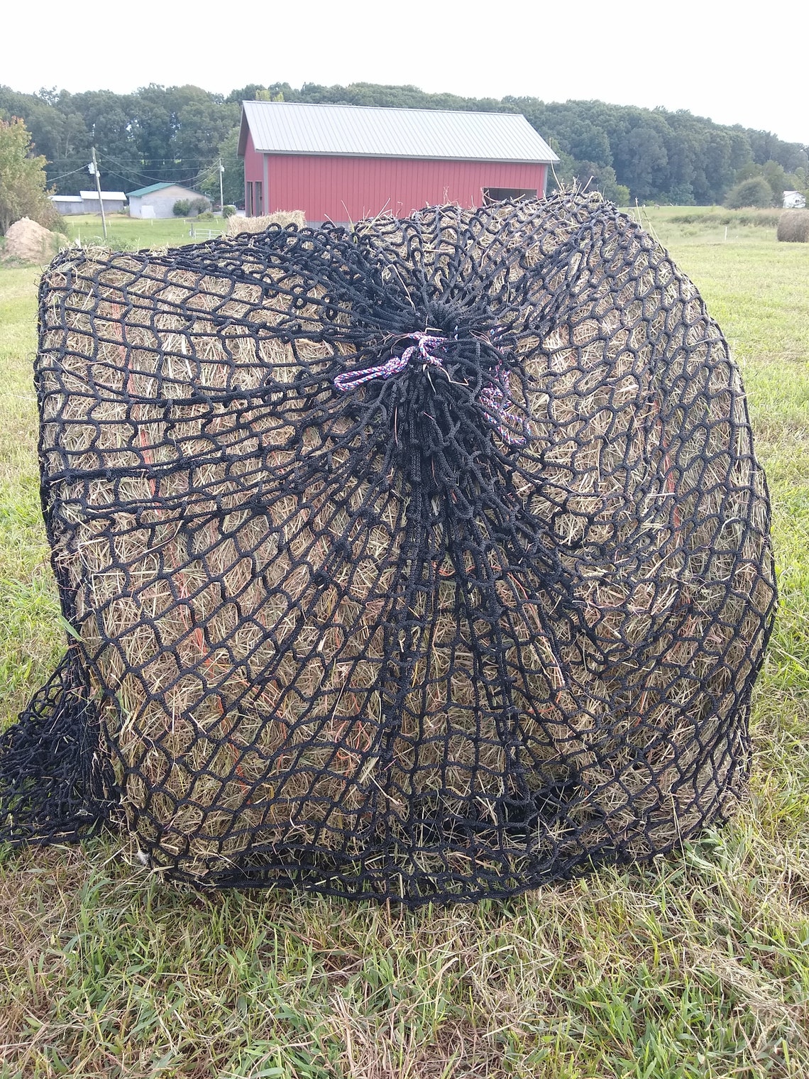 Woven Slow Feed Hay Nets for Round Bales for Slow Feeding Etsy