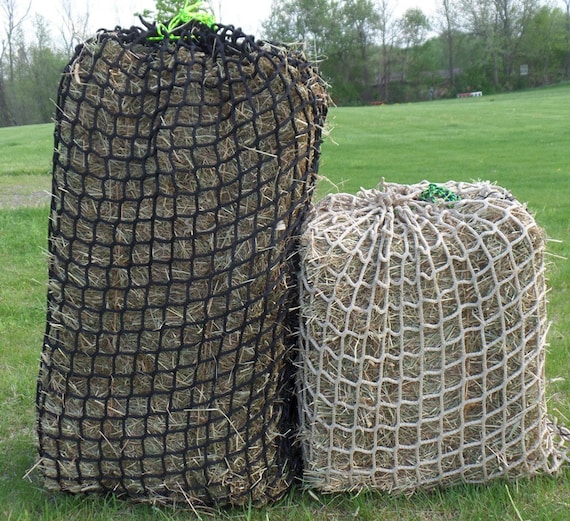 Slow Feed Hay Net 1 3 4 HEAVY DUTY Woven Material. Etsy