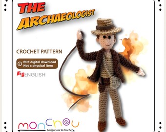 The Archaeologist Crochet Doll Pattern