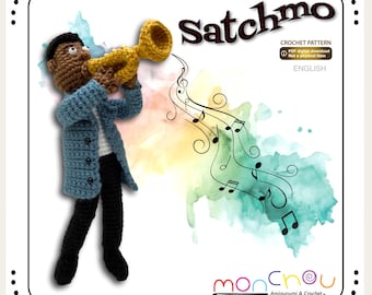 Satchmo Crochet Doll Pattern